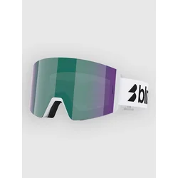 BLIZ Active Eyewear G003S Matte White Goggle brown w green multi