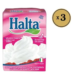 Halta Biljna slatka pavlaka za šlag 200ml, 3 komada