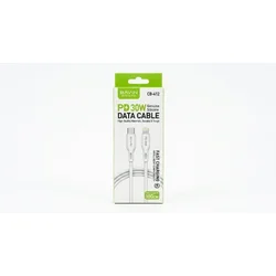 Bavin kabl 30W Type C na Type Lightning 1m bela - CB412 ( 90143 )