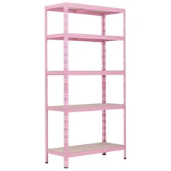 Polica pink 180x90x40cm 5 polica mdf