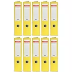 Arhivar QBO A4/75 (žuta), samostojeći, 10 komada