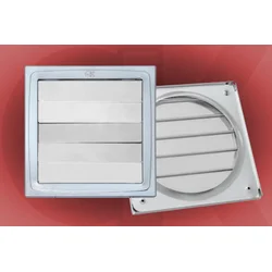 Gravitaciona ventilaciona rešetka cun 200x200mm pocinkovana-hv lim ( 9237 )