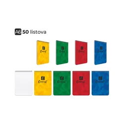 Blok za beleške mala spirala Concept A6/50