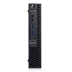 Dell Opti 3060 MFF/Core i3-8100T/4GB/500GB/Intel UHD 630/WLAN + BT/Kb/Mouse/W10Pro/ (N003O3060MFF)