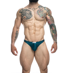 Justin+Simon Classic Tanga Petrol M