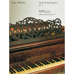 SIBELIUS:SIX IMPROMPTUS OP.5 FOR PIANO