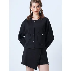 Trend Alacati Stili Ženski komplet Alc-X14548, Crni