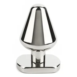 Mr. Steel Heavy Steel Butt Plug Small Silver