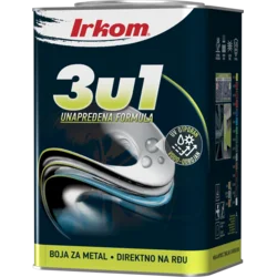 3u1 Boja za metal tamno zelena ral 6005 3kg Irkom
