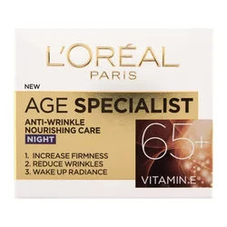 LOreal Paris Noćna nega protiv bora Age Specialist Anti-Wrinkle 65+ 50ml