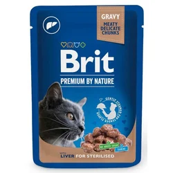 Brit Premium sos za sterilisane mačke, Jetra, 100g