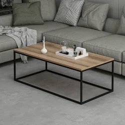 Hanah Home Klub sto Tiger 120x42x60cm Orah