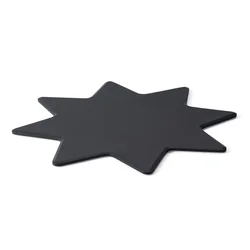 Servirna deska DURACORE STAR 33 cm, črna, kompozit, Continenta