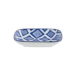 MADAME COCO Reve Bleu Činija za serviranje, 17.5x12.5cm, Plavo-beli
