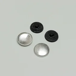 ARTFABRIC STORE Dugmad za presvlačenje, 21 mm, Crna, 50 komada