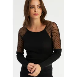 Cool & Sexy Ženska bluza EY2943, Crna