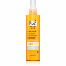 RoC Soleil Protect High Tolerance Spray Lotion sprej za zaštitu od sunčevog zračenja SPF 50+ 200 ml