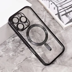Maska za mobilni telefon iPhone 16 Pro LUX, Magsafe, Crna