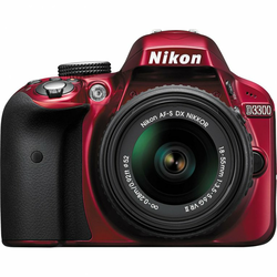 Nikon D3300 KIT AF-P 18-55VR RED