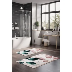 Lessentiel Maison Set prostirki za kupatilo CT-5064, 2 Komada, Šarena