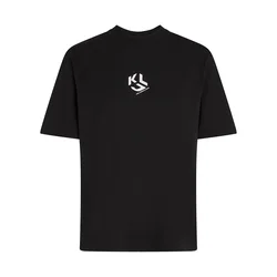 KARL LAGERFELD JEANS Majica Monogram črna/bela