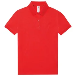 MAJICA KRATKI RUKAVI B&C MYPOLO180 WOMEN 180G CRVENA S