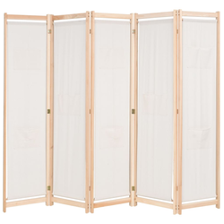 vidaXL Paravan 5-delni 200x170 cm