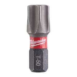 MILWAUKEE Udarni bitsevi TX SHOCKWAVE ojačani 1/4 T50 x 25mm
