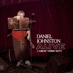 Daniel Johnston - Alive In New York City (Limited Edition) (Ghost White Coloured) (LP)