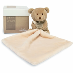 Doudou et Compagnie Igračka za decu Meda sa mazilicom, 10 cm, Bež