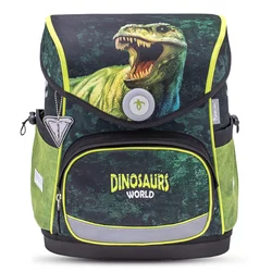Belmil Školski ranac za dečake Dinosaur World 2 405-41, Zeleni
