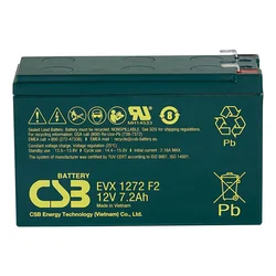 Backup Battery CSB EVX1272 F2 12V, 7.2Ah, 130A