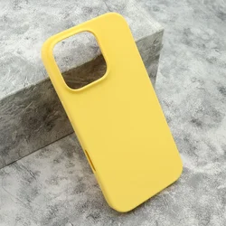 Futrola GENTLE COLOR za iPhone 16 Pro zuta
