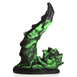 Creature Cocks Glowzilla Glow-in-the-Dark Silicone Dildo Green