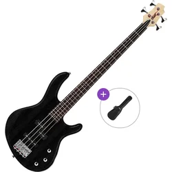 Cort Action PJ Basic SET Open Pore Black Električna bas kitara