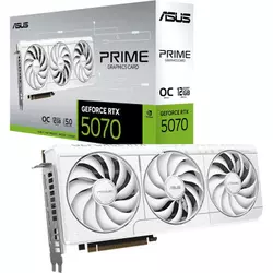 SVGA ASUS RTX5070 PRIME 12GB GDDR7 192bit/BELA, RTX5070-O12G-WHITE