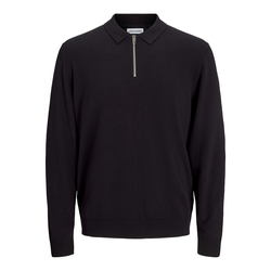 JACK & JONES Pulover JJEEMIL črna