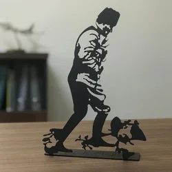 Atelier Del Sofa Dekorativna figura Büyük Taarruz Pod, 20x30 cm, 2 mm, Crna