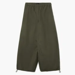 Cropp - Pantalone wide leg - green