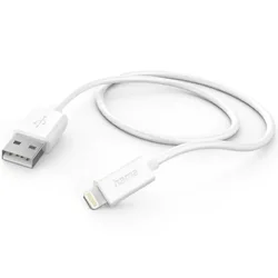 Hama USB-A na Lightning kabl za Apple, MFI, beli, 1m