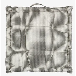 Pil jastuk za stolice futon 40x40x7 bež/crna ( 6874840 )