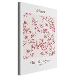 shumee Slika - Sakura (1-delna) navpična