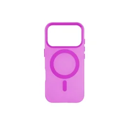 Silikonska futrola Magsafe FLURO COLOR Iphone 17 Pro Max ROZE