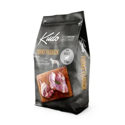 KUDO Hrana za odrasle pse malih rasa, Ćuretina i pačetina,12kg