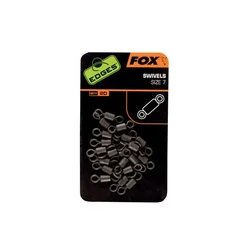 Fox Vrtljivke EDGES™ Swivels Velikost 10
