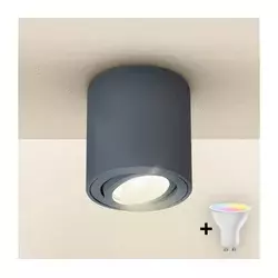 Brilagi - LED RGBW prigušiva ugradno spot svetlo MIA 1xGU10/6W/230V 84x80 mm antracit