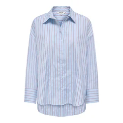 ONLY Bluza ONLOregon Alva svetlo modra / jagoda / bela