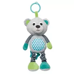 Canpol Babies muzička plišana igračka meda Grey 68/053_grey