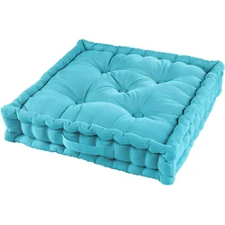Jastuk za pod Pacifique 45x45x10cm tirkizni Douceur d Interieur