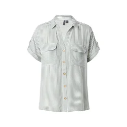 VERO MODA Bluza BUMPY, zelena